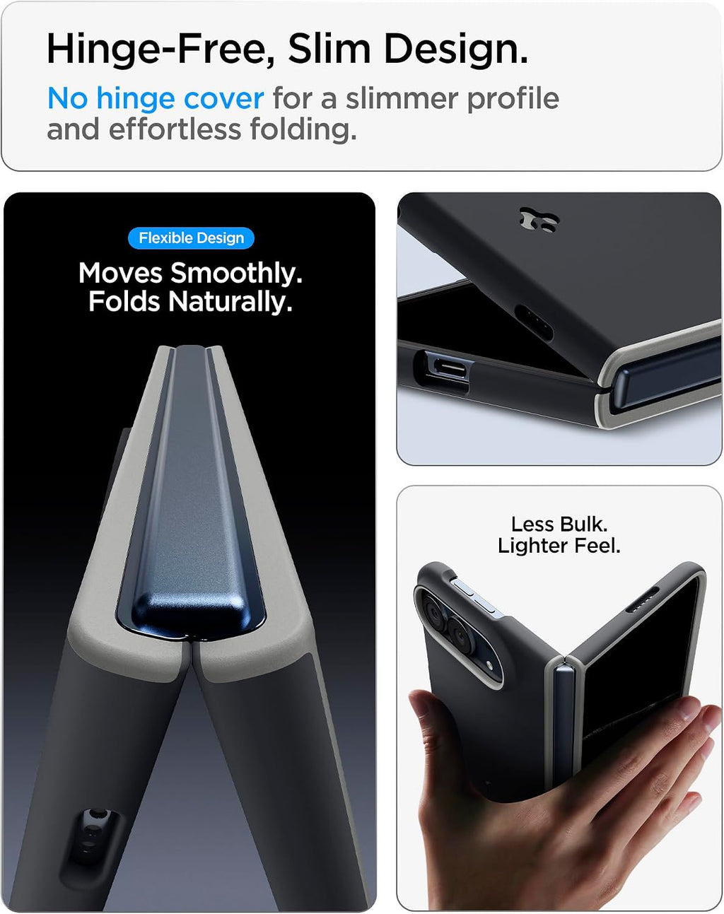 Spigen Nano Pop MagFit - Funda para iPhone Duo, sésamo negro