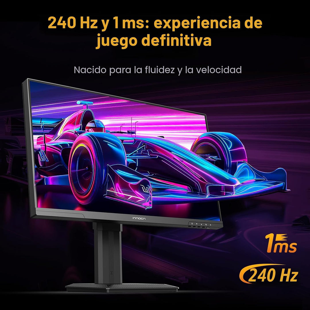 INNOCN 24.5" 2K QHD 2560x1440P 240Hz Mini Monitor LED para juegos,...