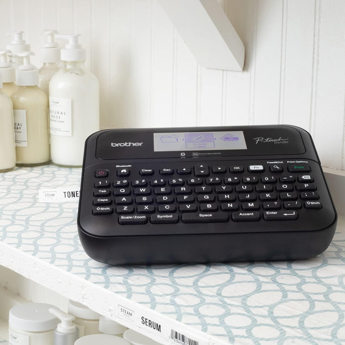 Brother P-touch PT-D610BT - Etiquetadora conectada profesional para negocios