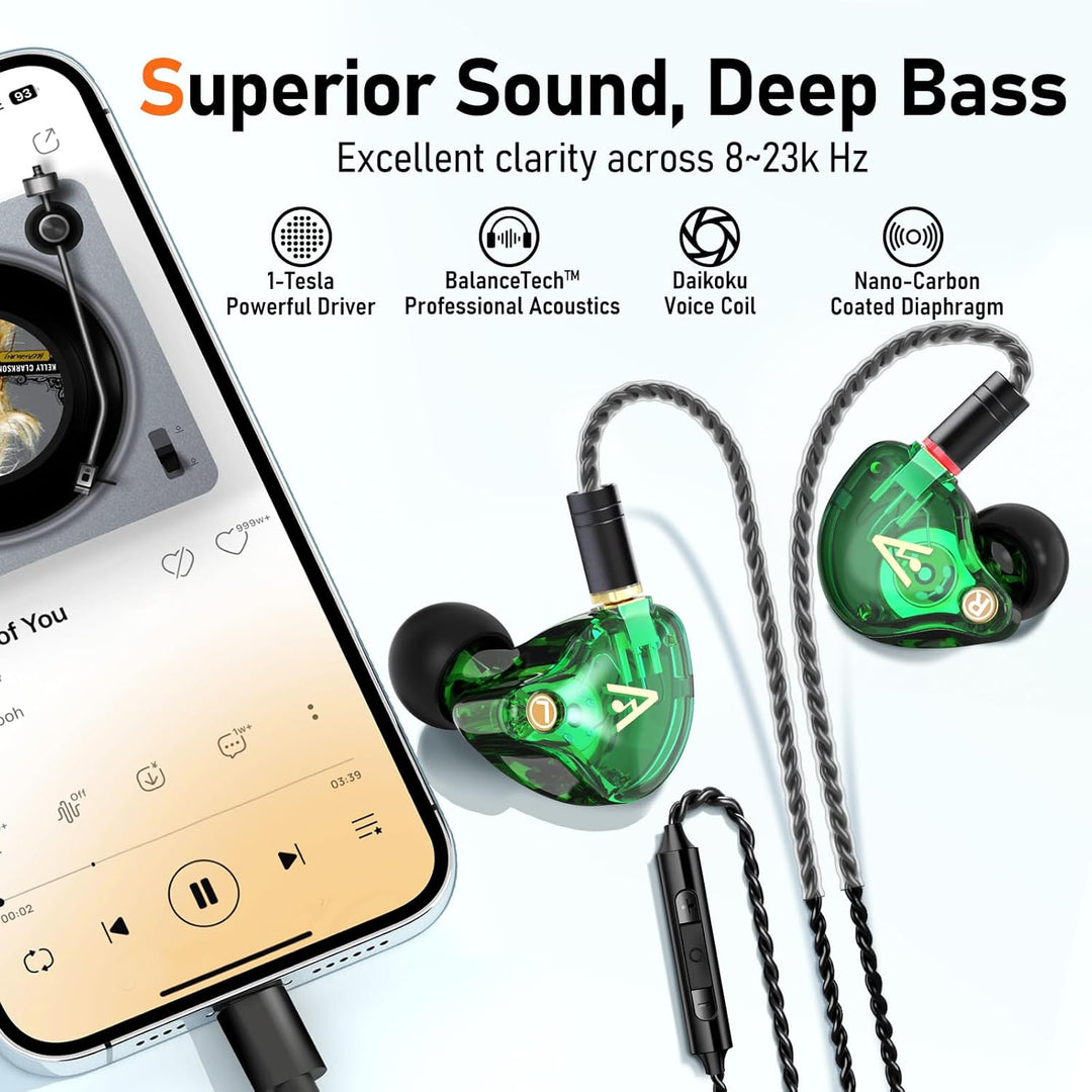 Vibes 202MC USB-C Auriculares con Cable - Auriculares Intraurales U...