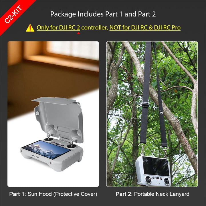 Arzroic RC 2 - Kit de protección para el sol con cordón para el cue...