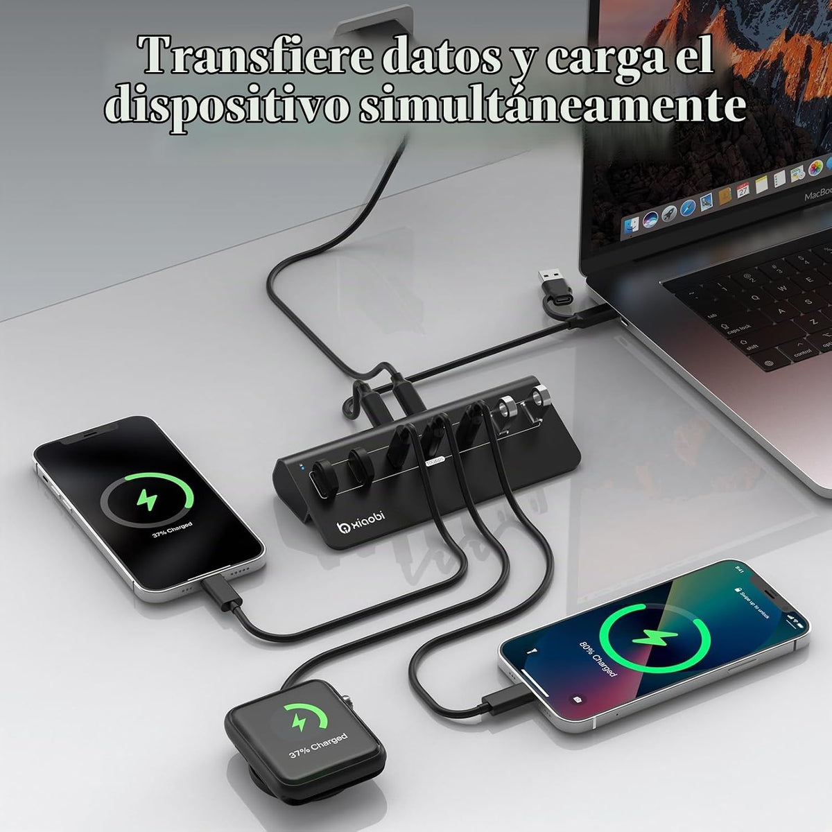 xiaobi, Bi-H07, hub USB de 4 puertos