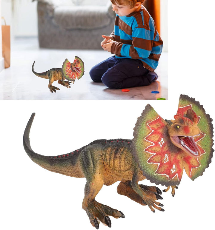 Aqur2020 Modelo de dilofosaurio figura de dinosaurio
