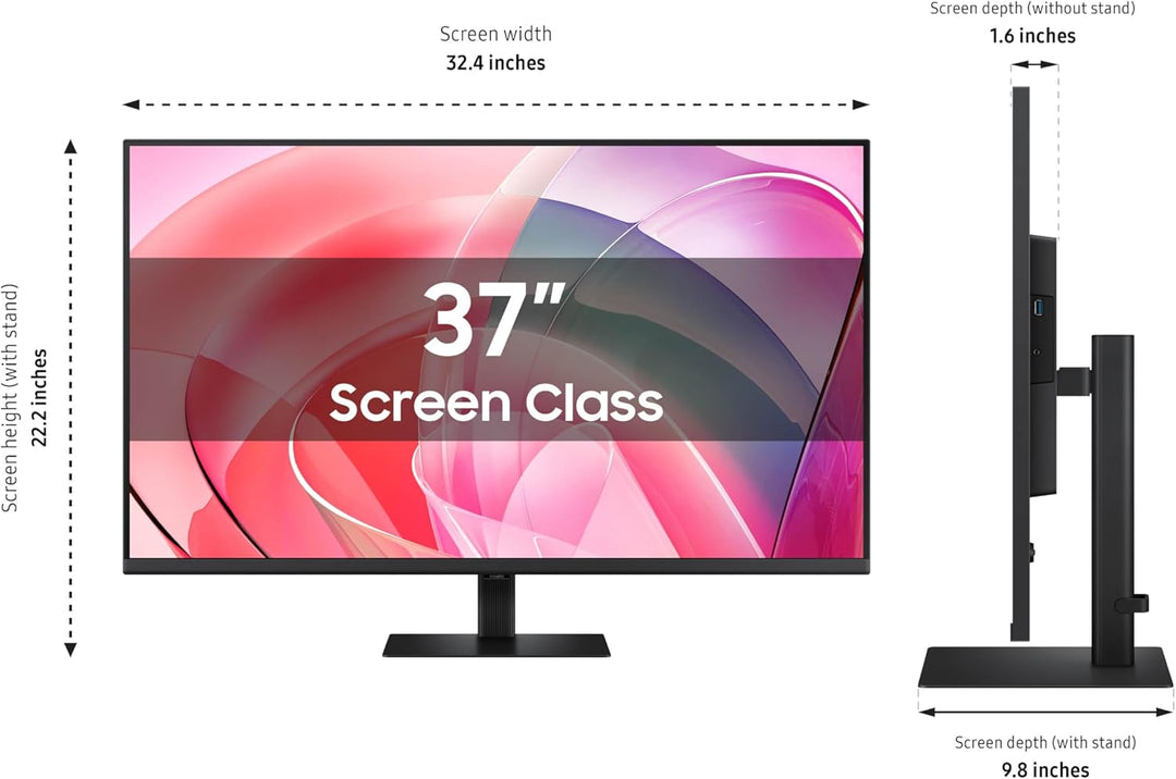 Samsung ViewFinity S7 (S70D) Monitor de alta resolución 4K UHD HDR1...
