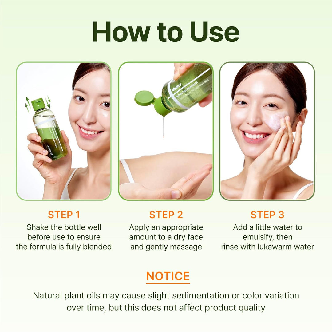 CENTELLIAN 24 Madeca - Aceite limpiador Matcha (6.76 fl oz) \u2013...