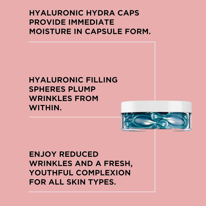 ARTDECO Hyaluronic Hydra Caps - Concentrado hidratante de ácido hia...