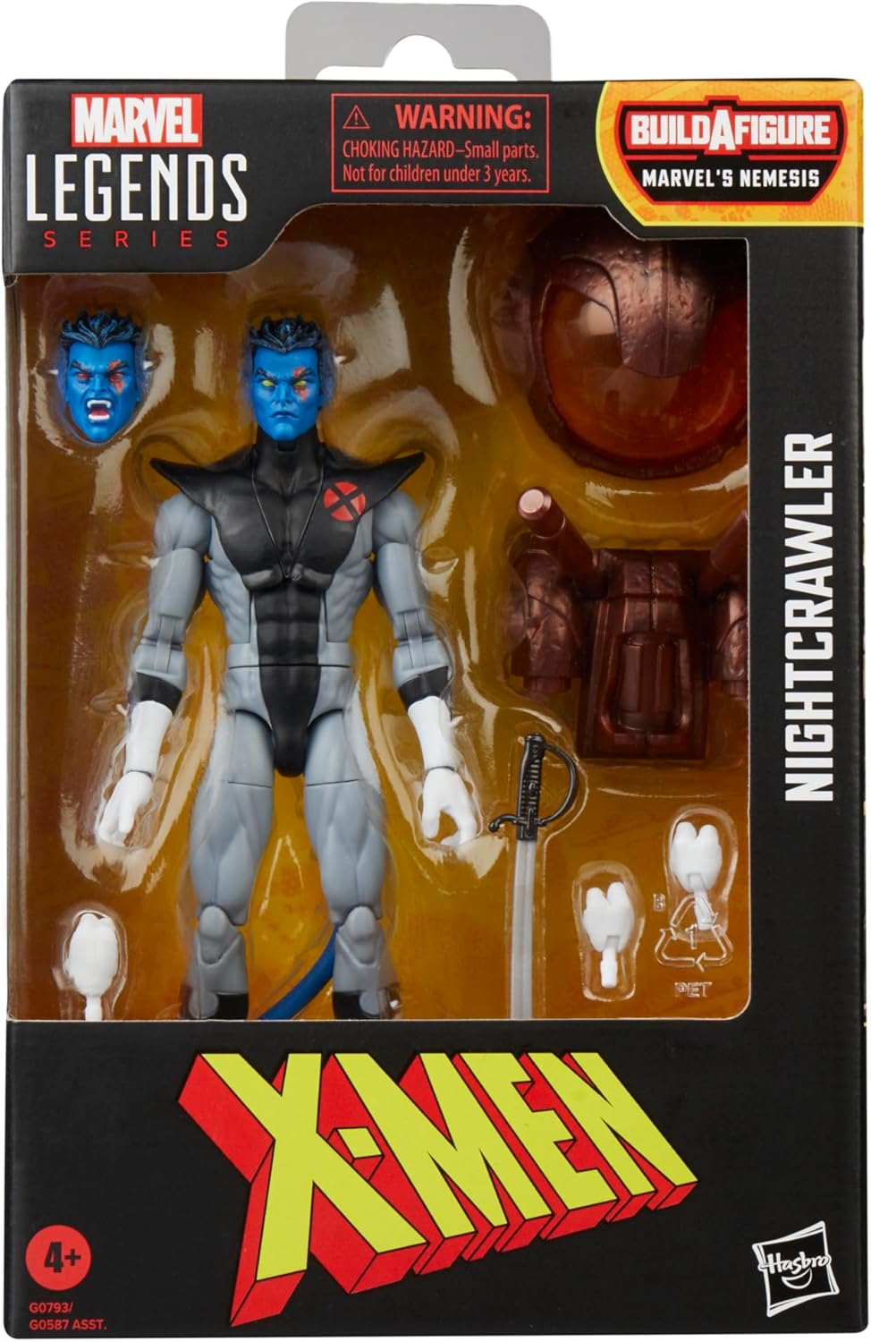 Marvel Legends Series Nightcrawler, Figura de acción coleccionable...