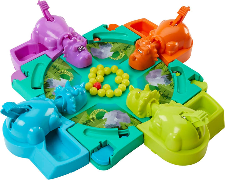 Hasbro Gaming Hungry Hungry Hippos Dino Edition Juego de Mesa, Jueg...