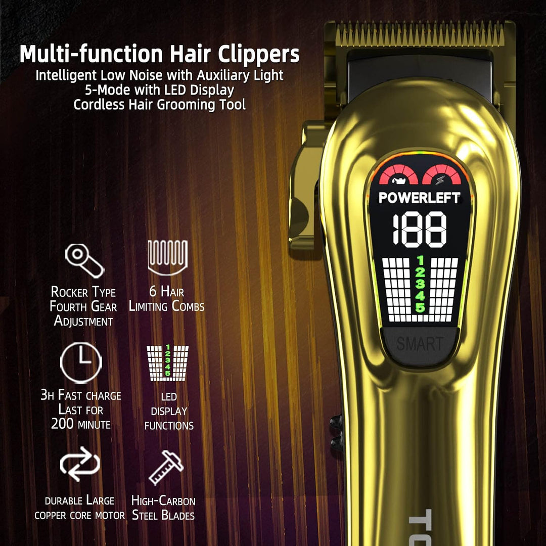 TCMKY Cortapelos para hombres, recortadora de pelo profesional para...