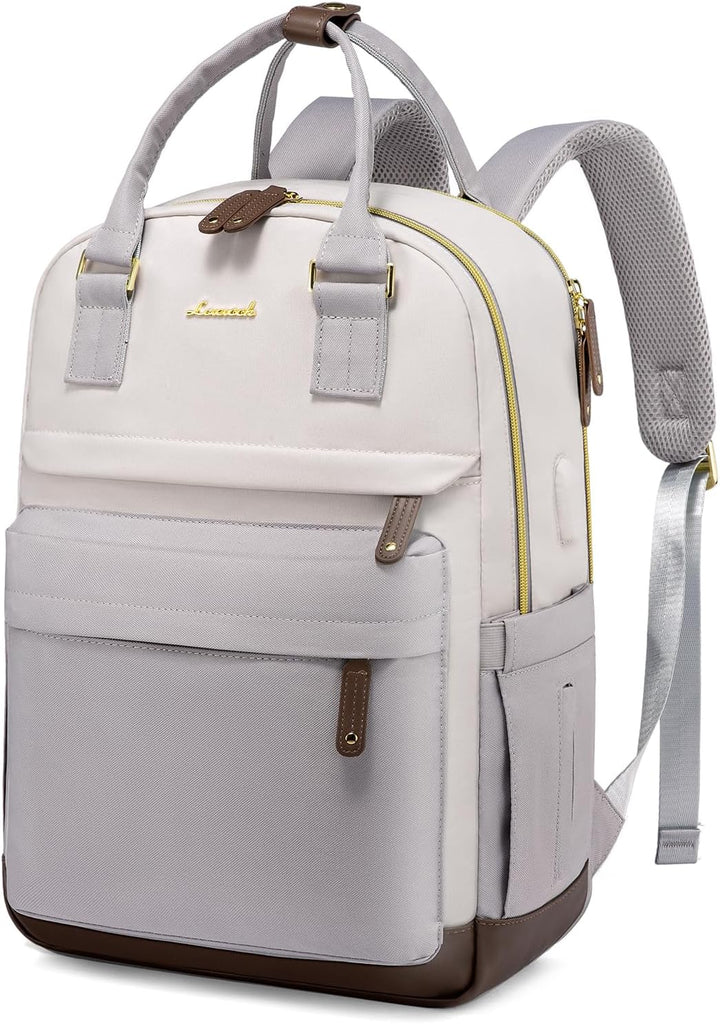 LOVEVOOK Mochila de viaje para laptop para mujer, bolsa antirrobo p...
