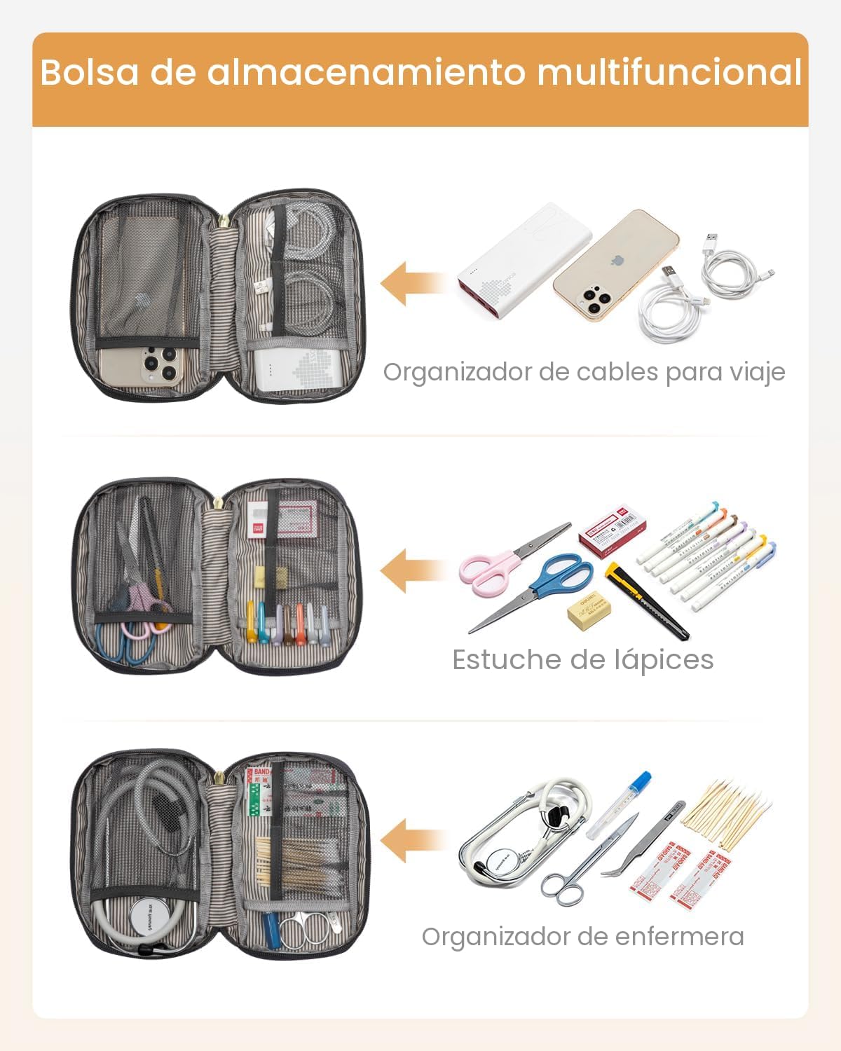 LOVEVOOK - Mochila para laptop, para viaje de trabajo, bolso de enf...