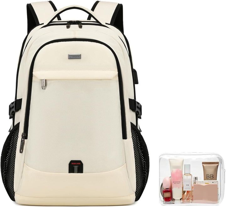 DUSLANG Mochila para portátil para viajes, resistente al agua, moch...