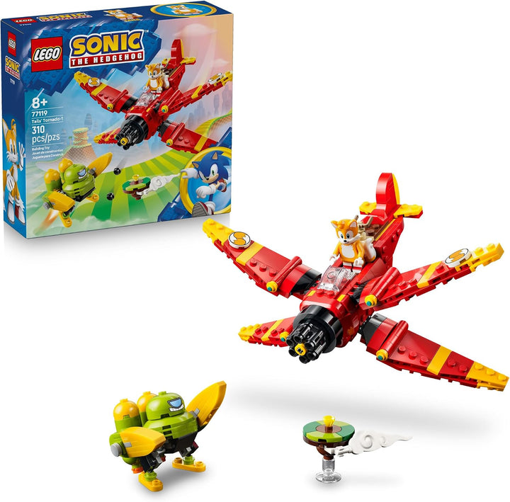LEGO Sonic the Hedgehog Tornado-1 de Tails 77119 | Juguete de const...
