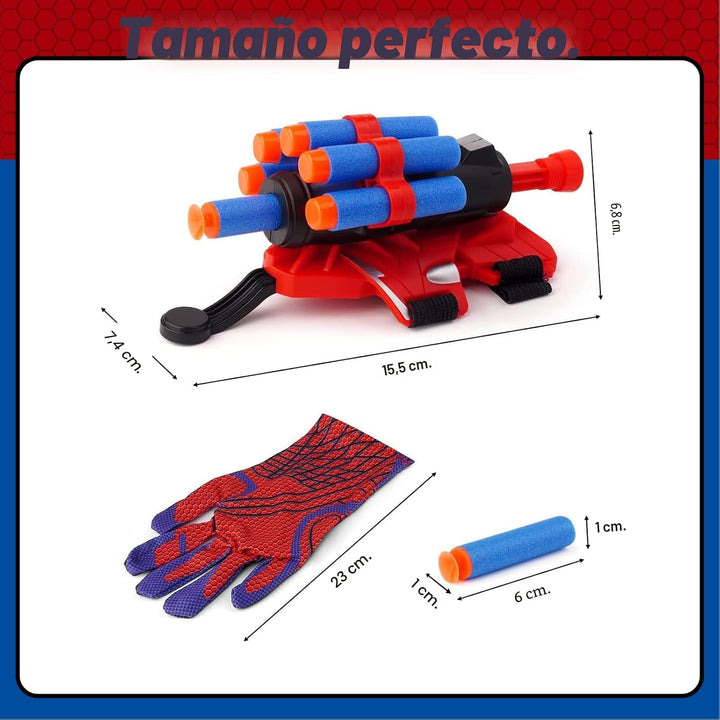 Juego de 3 juegos de tiradores de telaraña, premios de aula para ni...