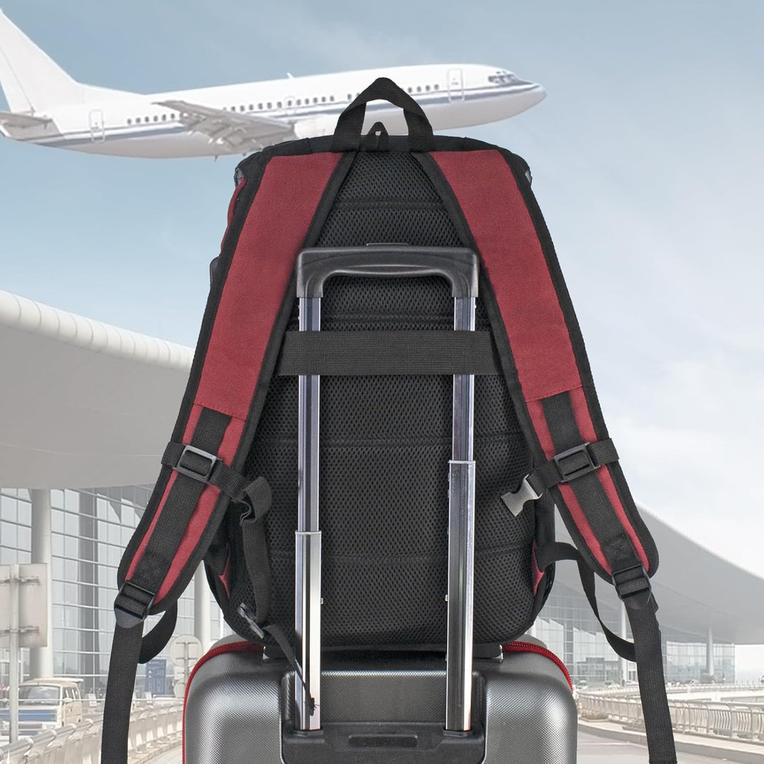 Mochila para computadora portátil WOLT con puerto de carga USB, par...