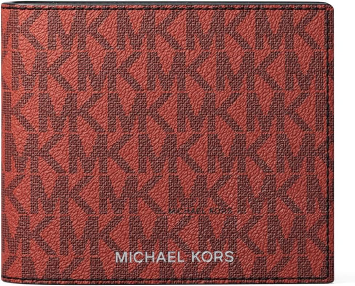 Michael Kors Cartera Billetera con pasaporte para hombre Greyson