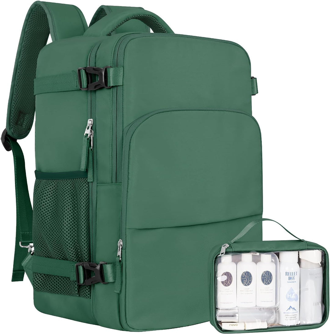 Mochila de Viaje Sinaliy, Verde, Grande, Viajes