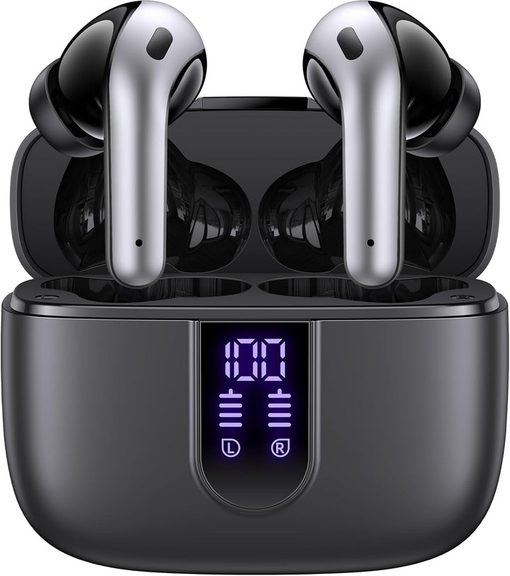 TAGRY Auriculares Bluetooth verdaderamente inalámbricos de reproduc...