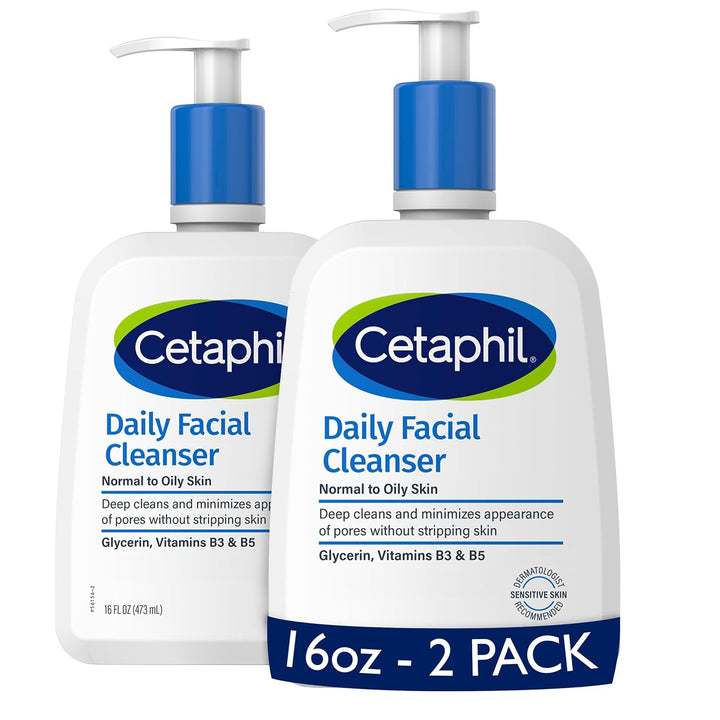 Cetaphil Lavado Facial, Limpiador Facial Diario para Piel Sensible,...
