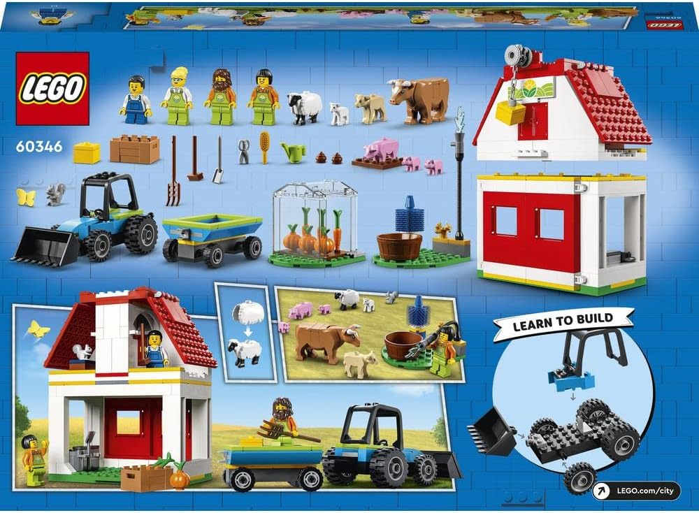 LEGO 60346 City 60346 The Farm and Its Animals 4+
