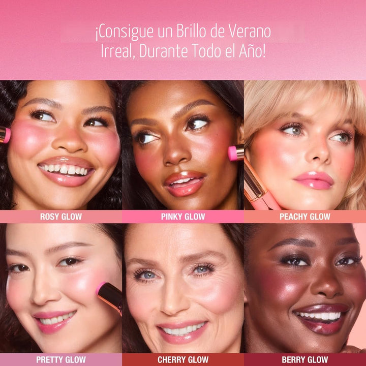 Charlotte Tilbury Unreal Healthy Glow Blush Stick - Buildable Cream...