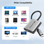 Cable Matters Adaptador USB C a HDMI 2.1 de 48 Gbps con carga de 100 W