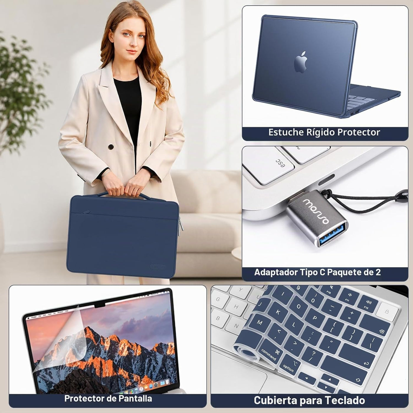MOSISO Funda compatible con MacBook Neo de 13 pulgadas, versión 202...