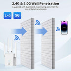 Extensor WiFi amplificador WiFi más rápido 1200 Mbps de
