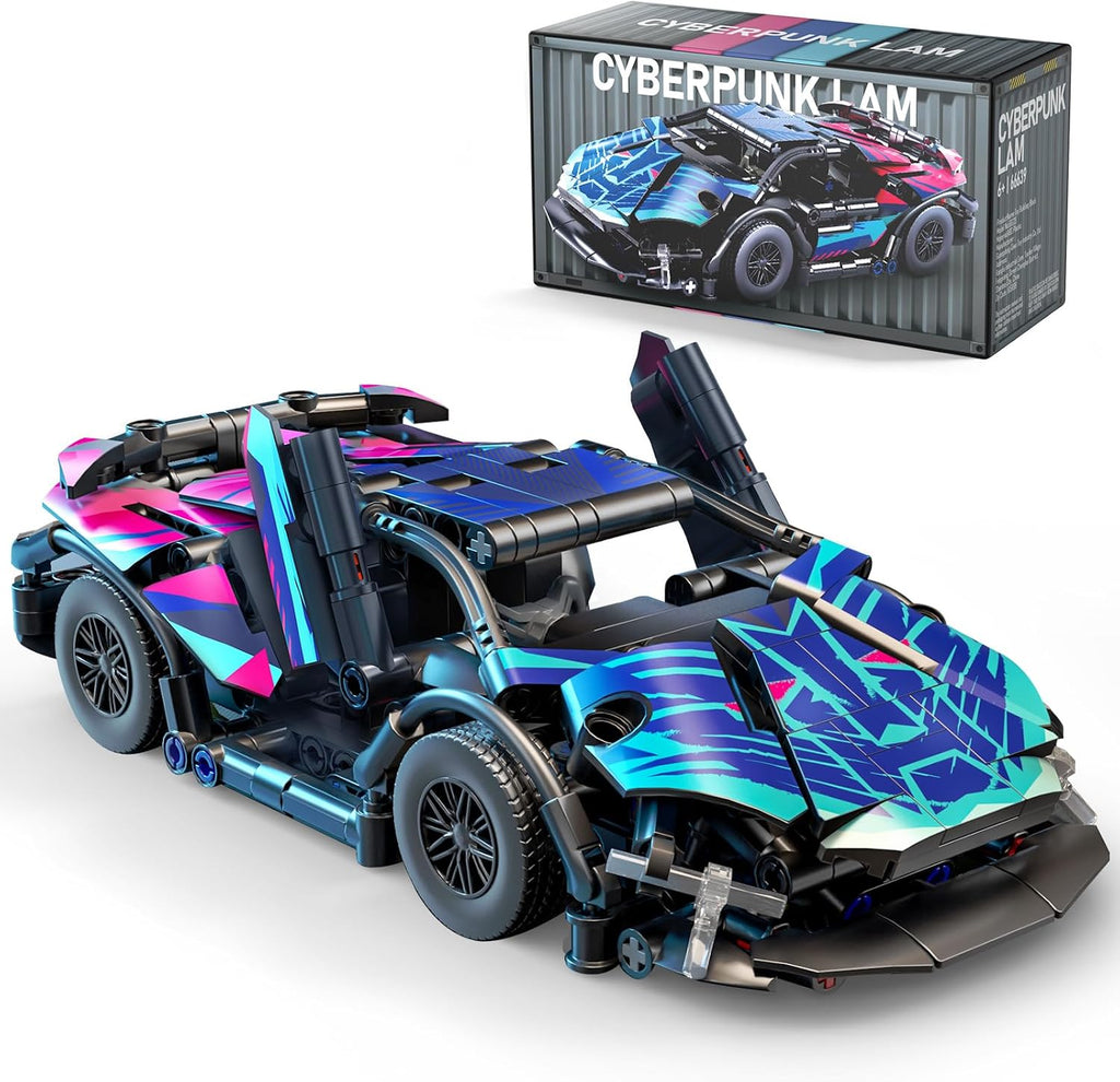 Juegos de coches de carreras de estilo cibernético para adultos