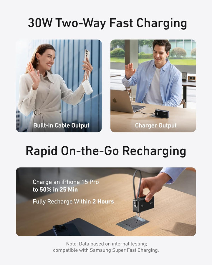 Anker Nano Power Bank 3 en 1 PowerBank