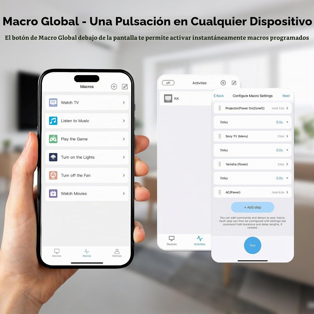 SofaBaton Control remoto universal U3 con aplicación y macro global
