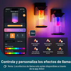 Linkind Barra de luz inteligente, bombilla inteligente de color y blanco