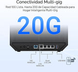 ASUS RT-BE9700 Tri-Band WiFi 7 Smart AiMesh, Enrutador extensible,...