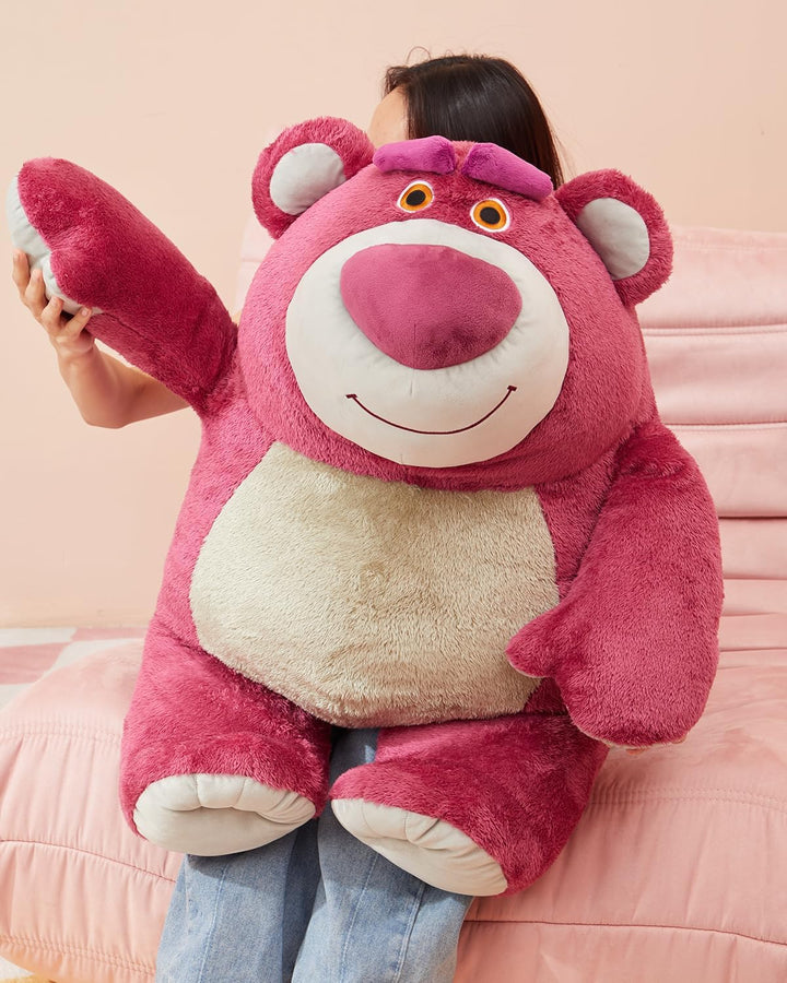 MINISO Juguete de peluche sentado de la colección Lotso de Disney,...