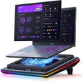 llano V12 Ultra Base de Refrigeración para Portátil con Control Inteligente por Software Ventilador para Laptop