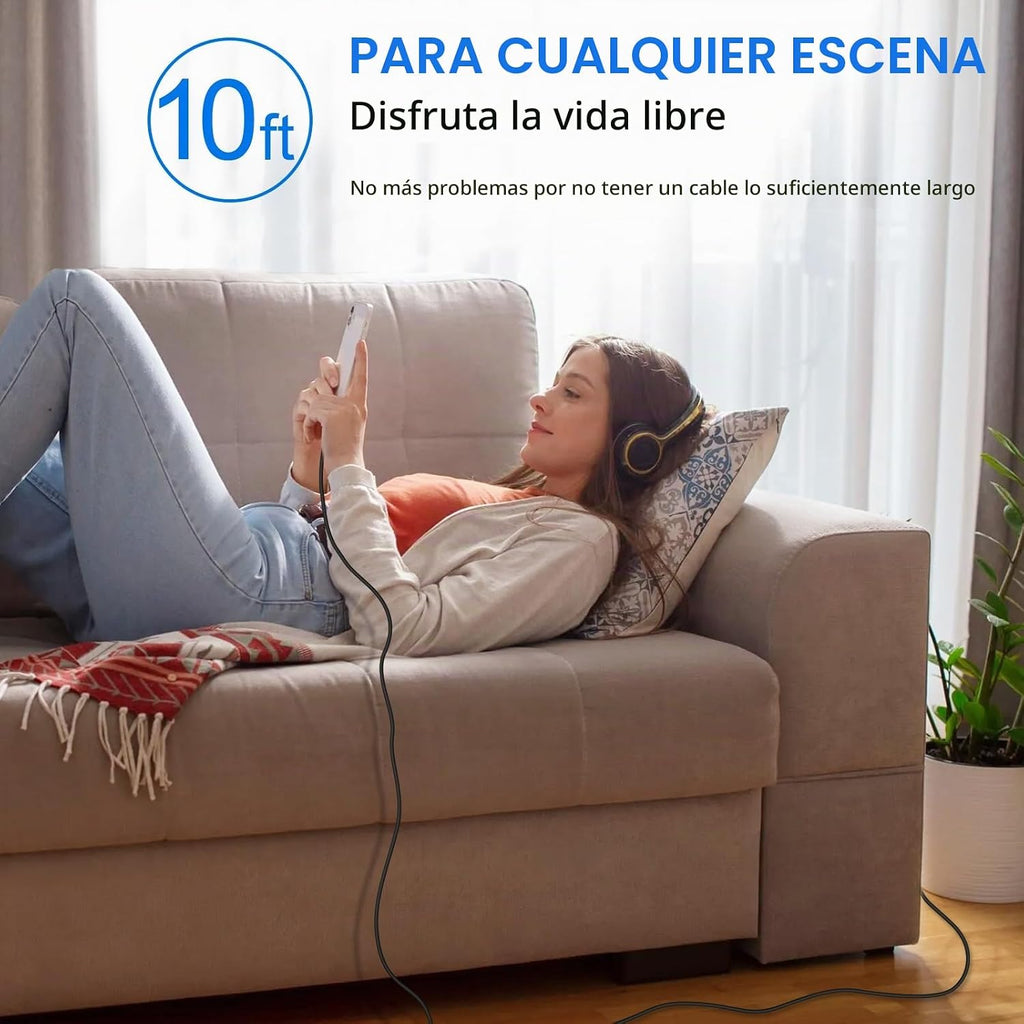 Cargador de carga rápida para iPhone 16 y 15, paquete de 3 cargadores USB C PD de 20 W con cable de 10 pies, cable USB C tipo C para iPhone 16/16 Plus/16 Pro/16 Pro Max/15/15 Pro/15 Pro Max