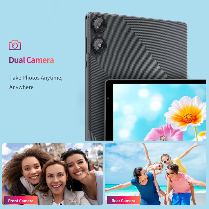NEWISION Tablet 10 pulgadas Android 16, 8GB RAM 32GB Almacenamiento...