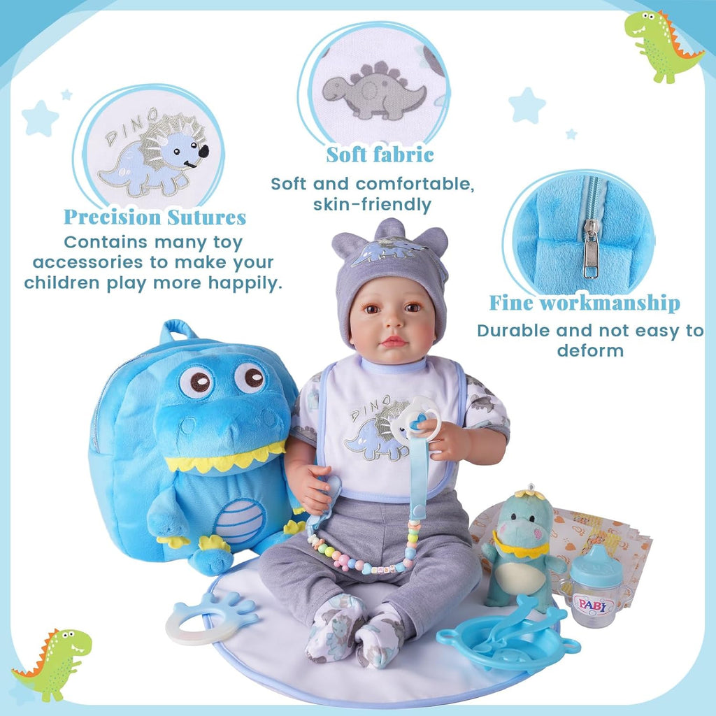 BABESIDE Juego de 18 accesorios de muñeca Reborn Baby para muñecas
