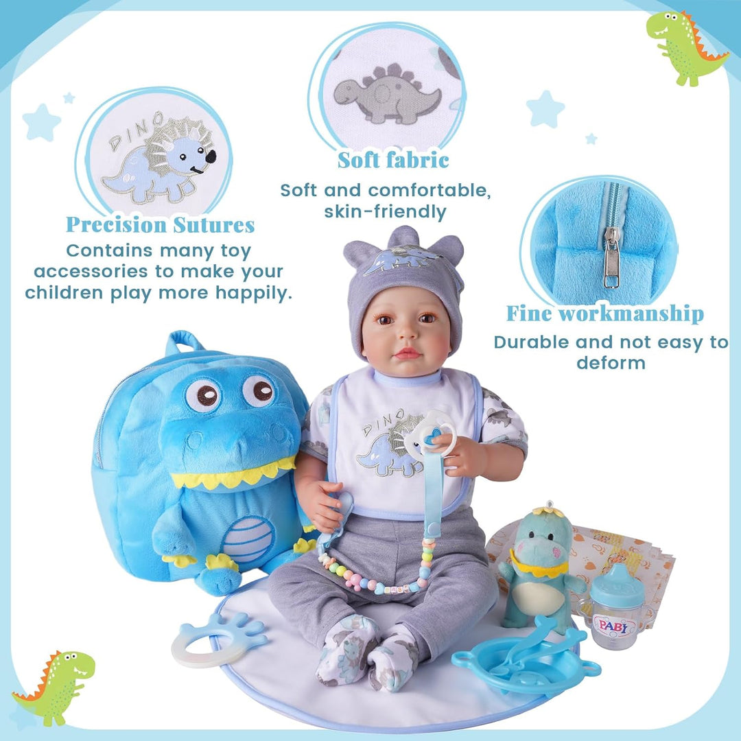 BABESIDE 18 piezas de accesorios de muñeca Reborn para muñecas de 1...