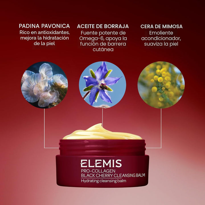 ELEMIS Pro-Collagen - Bálsamo limpiador de maquillaje, limpiador fa...