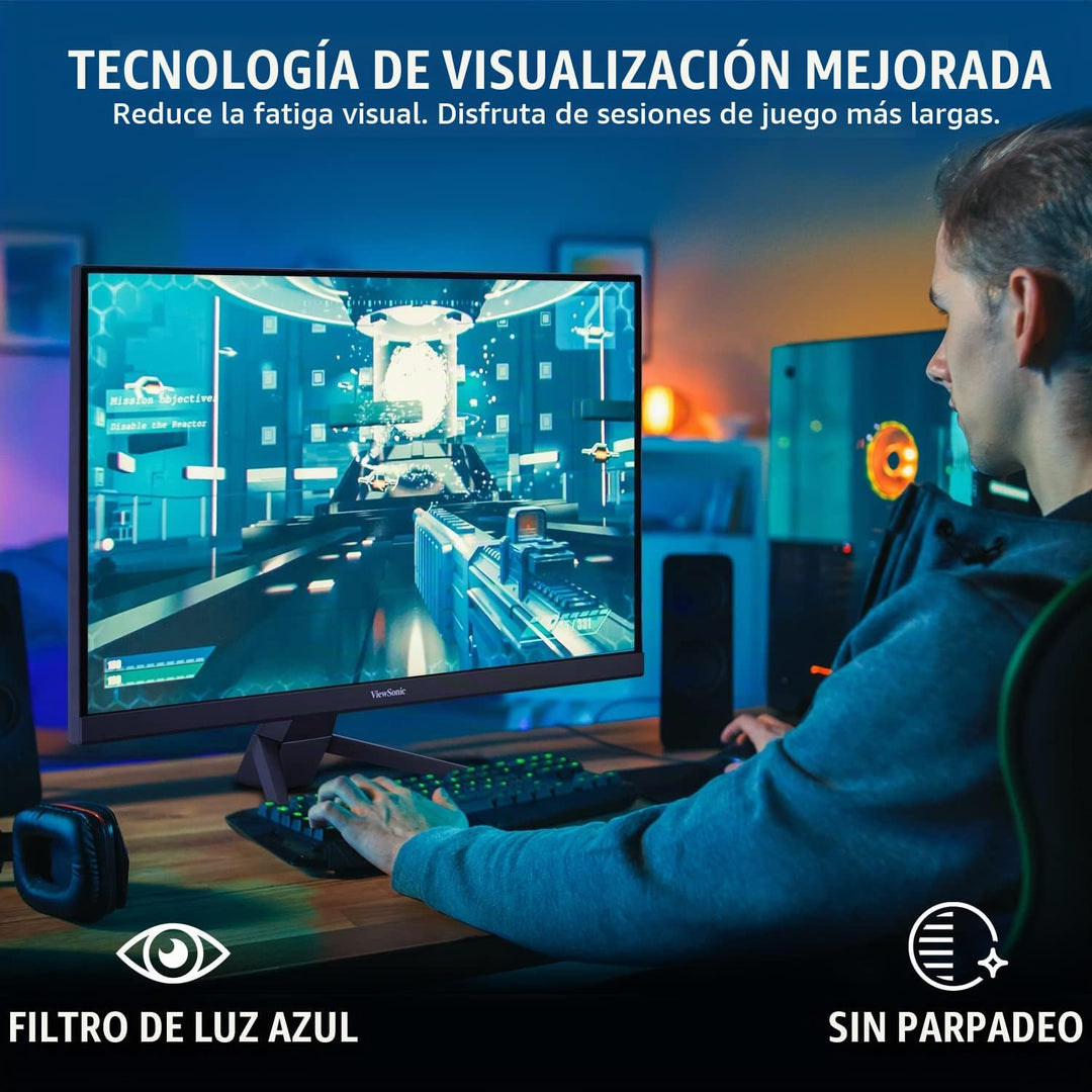 ViewSonic VX2267-MHD Monitor de 22 pulgadas 1080p, frecuencia de ac...