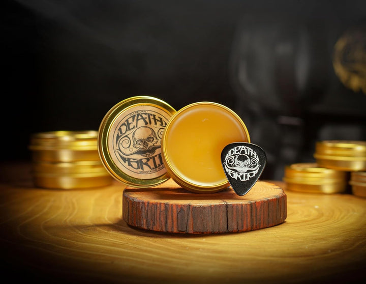 THE VINTAGE GROOMING CO. Cera de bigote Death Grip Cera para bigote...