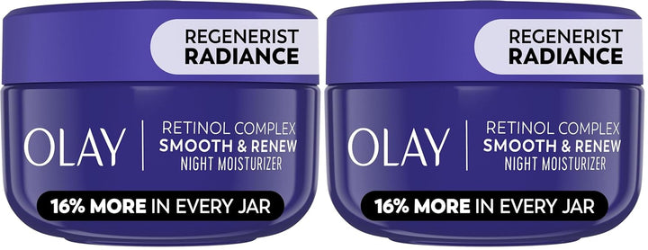 Olay Regenerist Radiance Retinol Face Moisturizer: Smooth &amp; Ren...