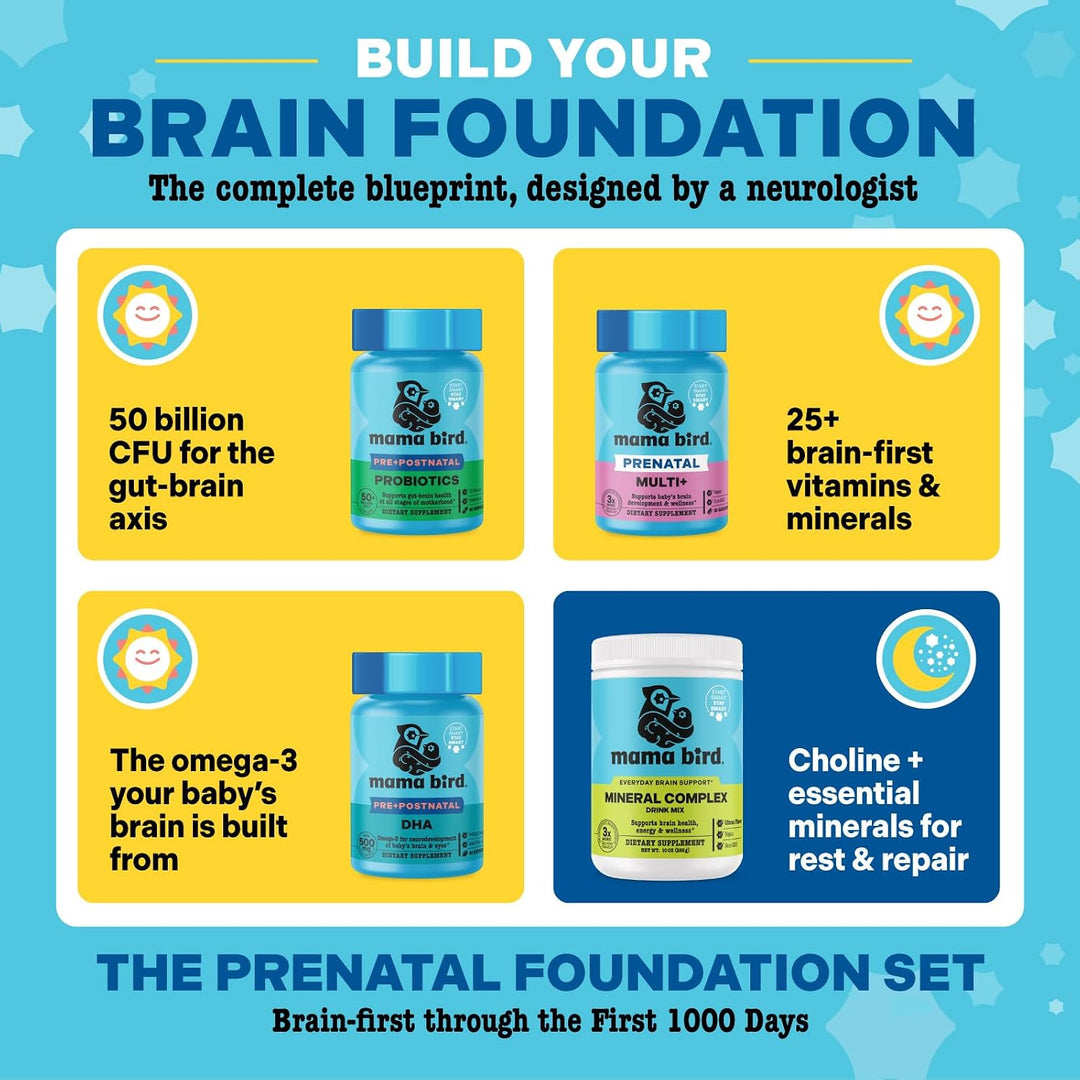 Mama Bird Complejo mineral \u2013 Multivitamínico de apoyo a la sal...