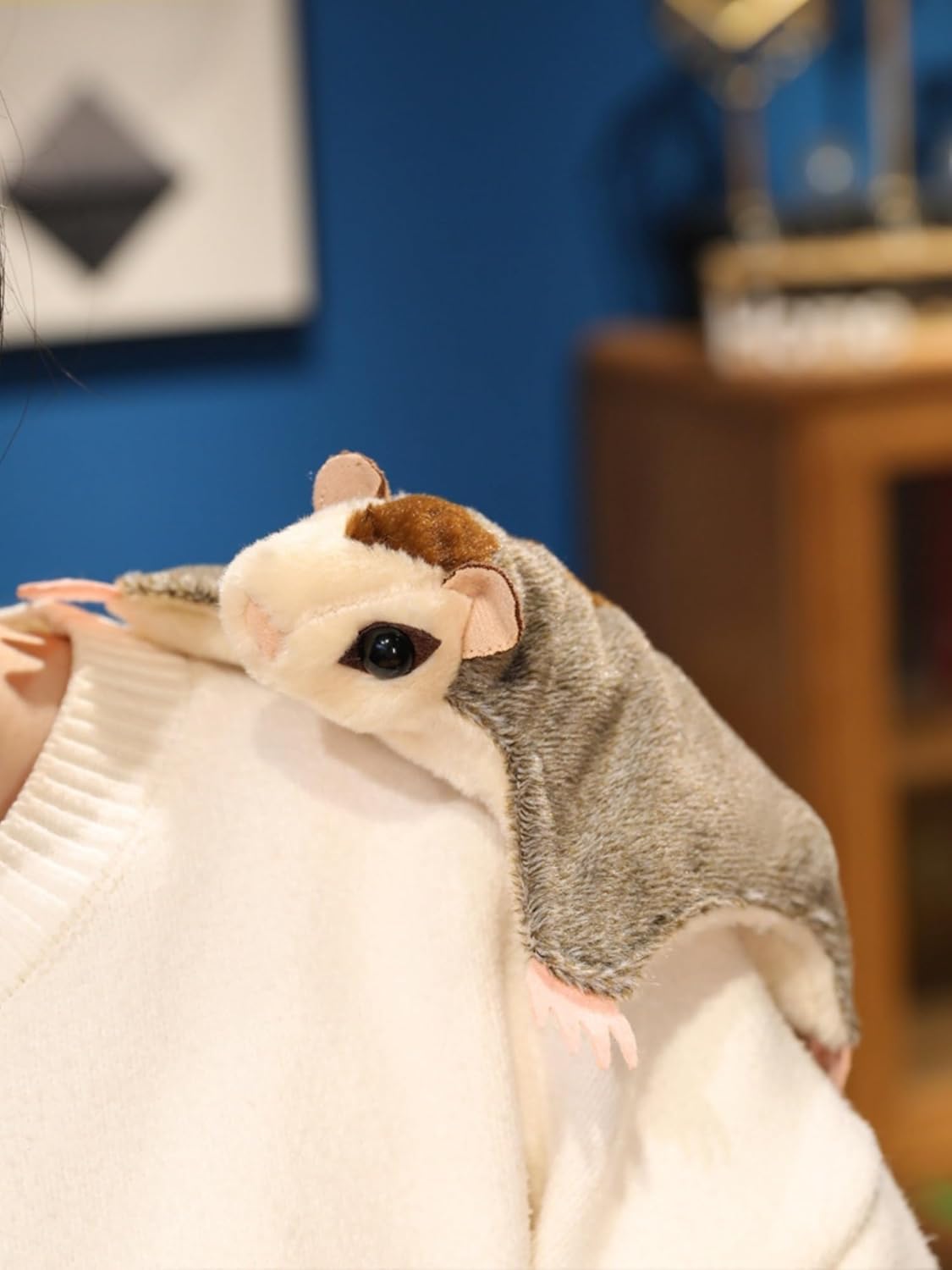 Peluche de planeador de azúcar juguete de peluche de