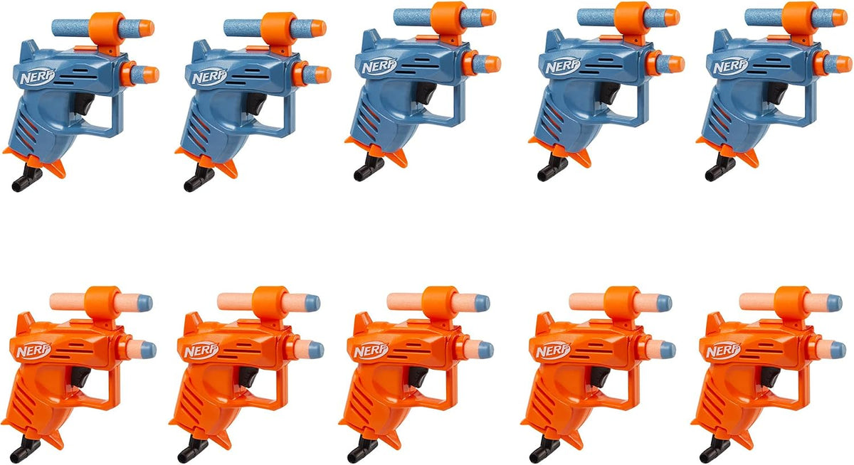 NERF Elite Ace SD-1 - Paquete de fiesta, 10 lanzadores (exclusivo de Amazon)