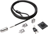Kensington Kit de bloqueo de escritorio y periféricos 2.0, negro (K...