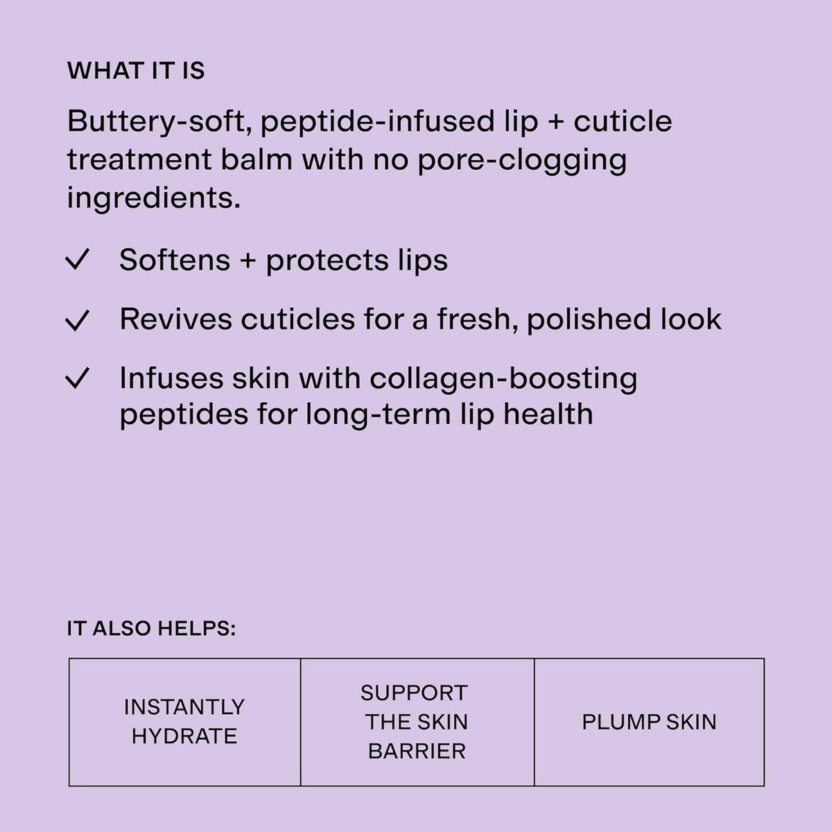CLEARSTEM LIPS&amp;CUTES Bálsamo labial y cuidado de cutículas, bál...
