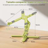 OMOTON Soporte elevador giratorio de 360° para computadora portátil...