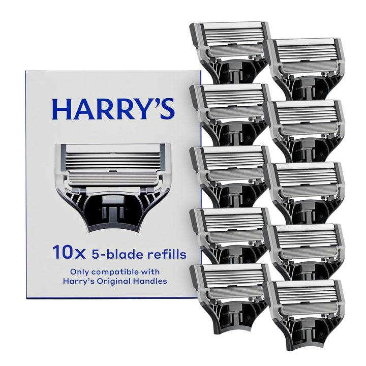 Harry's Cuchillas de afeitar originales para hombres, 10 unidad...
